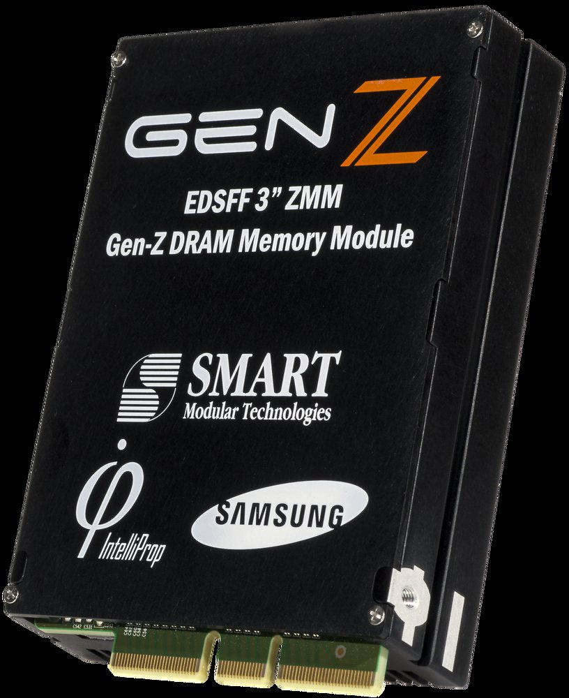 SMART Modular Demos its New 3.0” 256GB Gen-Z Memory Module at the Flash Memory Summit